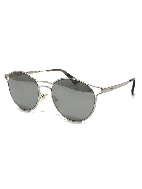 Prada Sunglasses Side Logo Metal Silver Eyewear main image 6